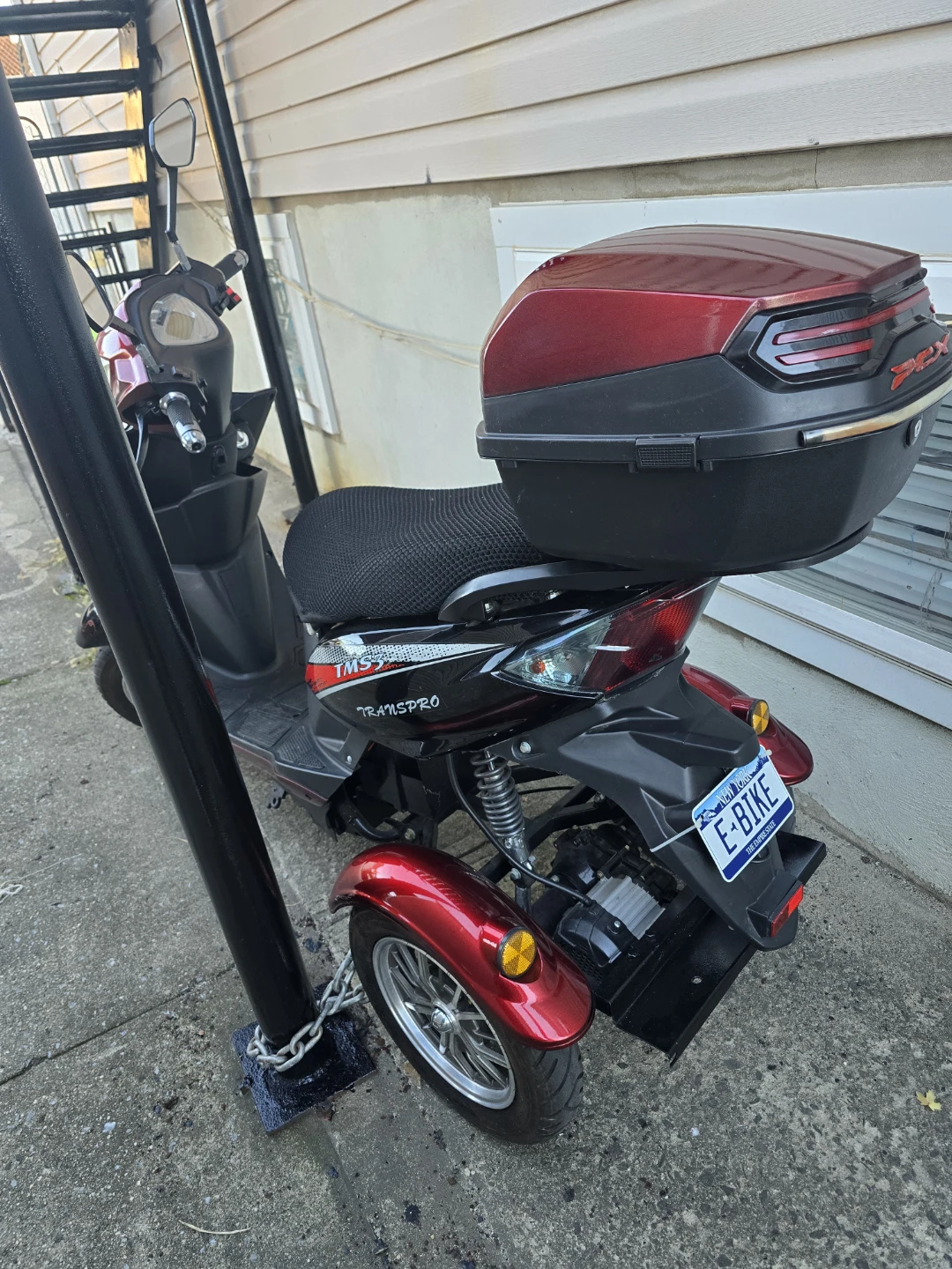 TMS TransPro 3-Wheel Electric Scooter - photo 4