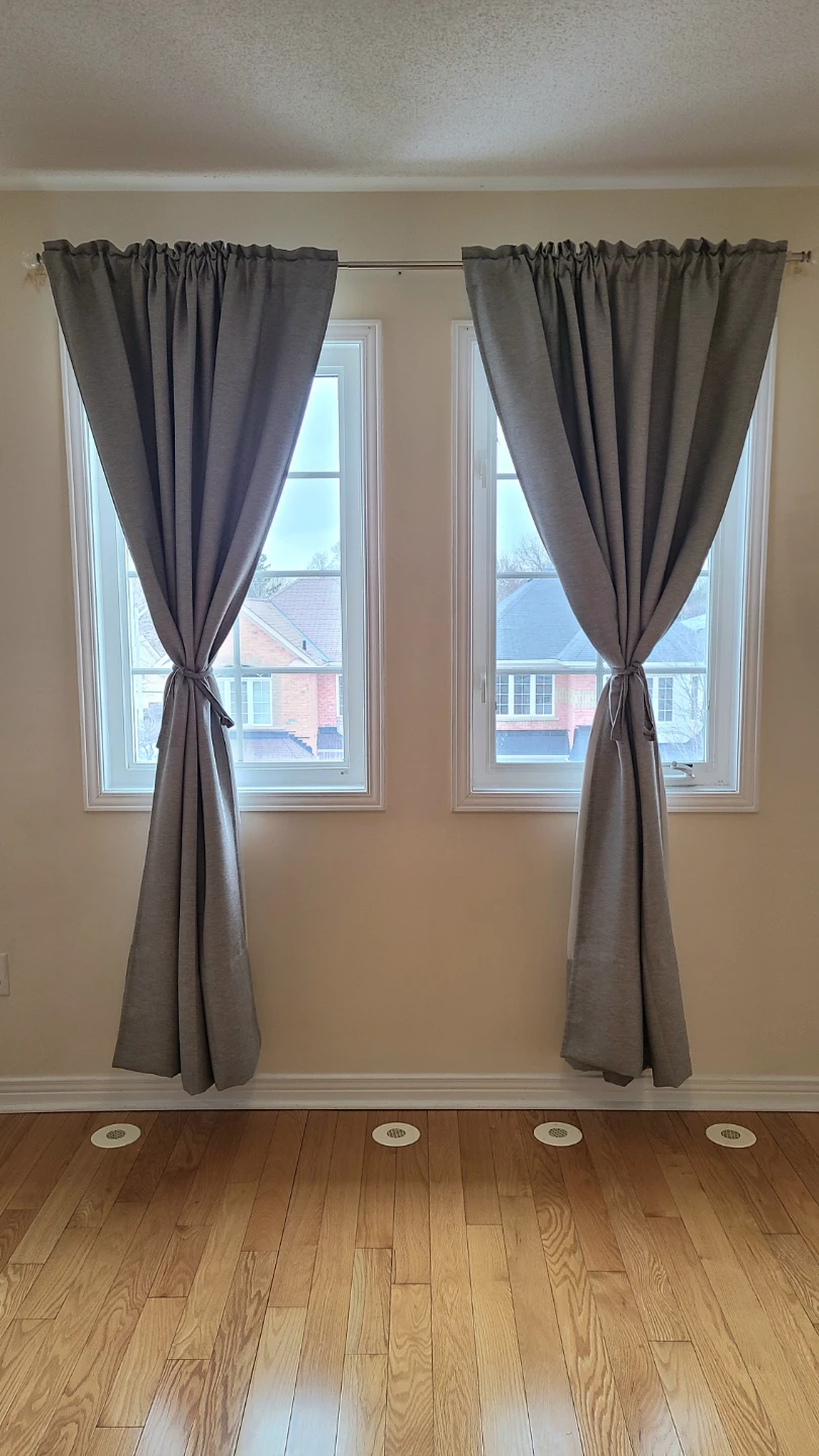 Premium Heavyweight Blackout Curtains - Set of 2 Panels