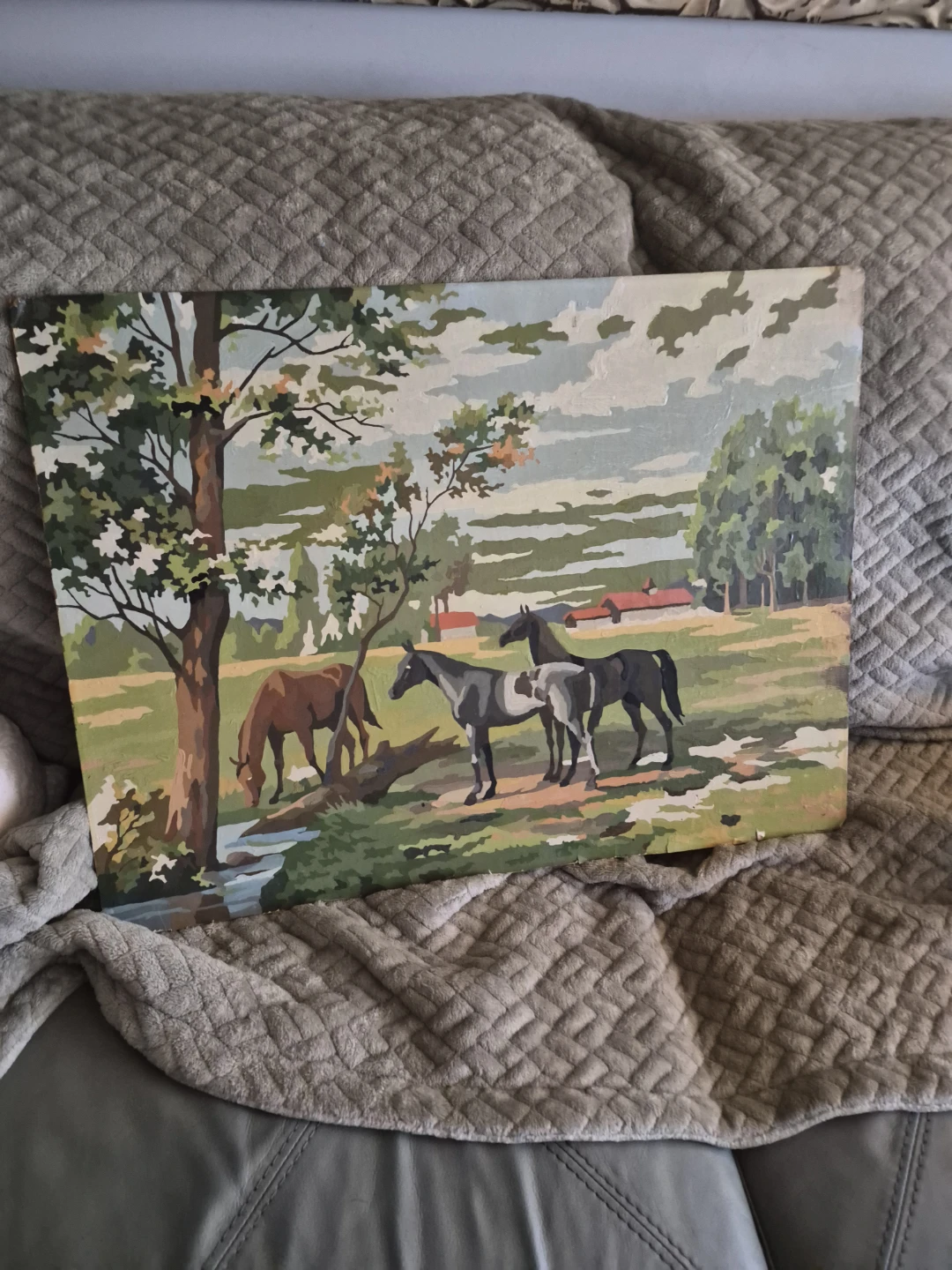 Vintage Horses Paint-by-Number Art - photo 2