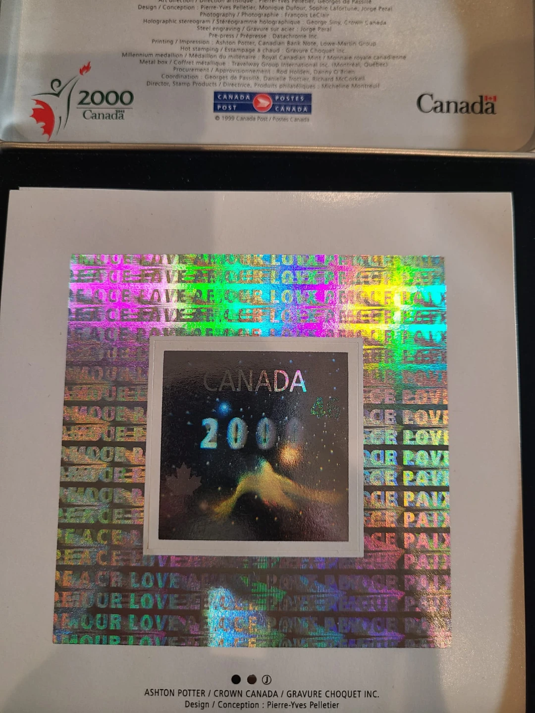 Canada Post Millennium Stamp Collection