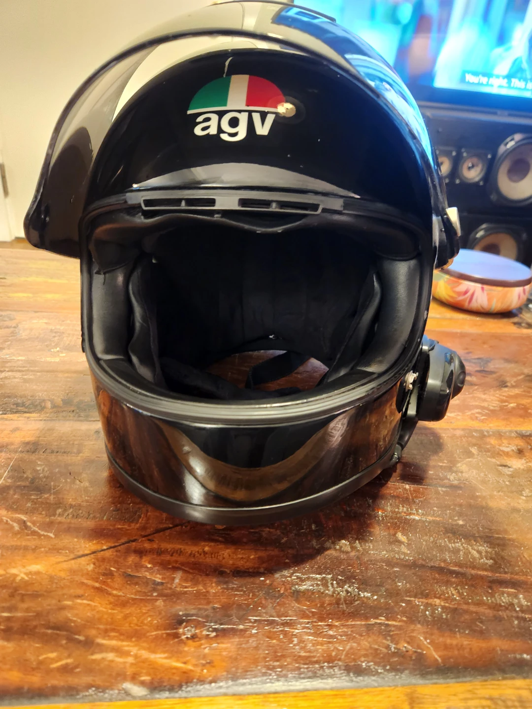 AGV X3000 Motorcycle Helmet with Sena Comms system - photo 5