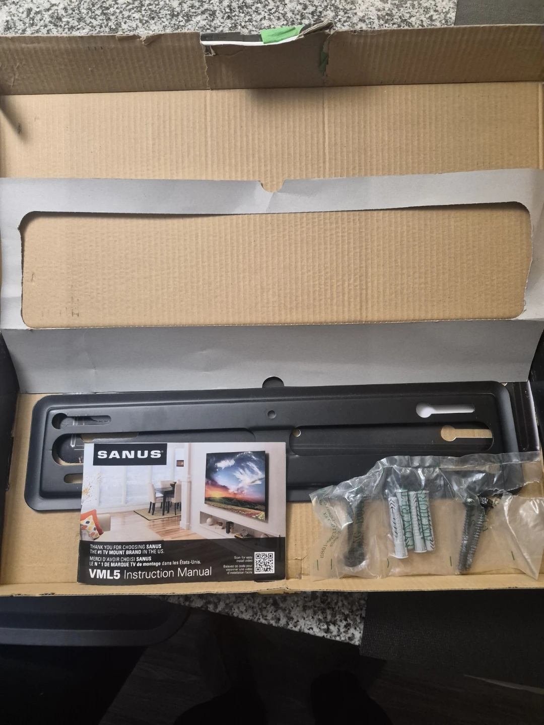 Sanus VML5 Fixed-Position TV Wall Mount - photo 2