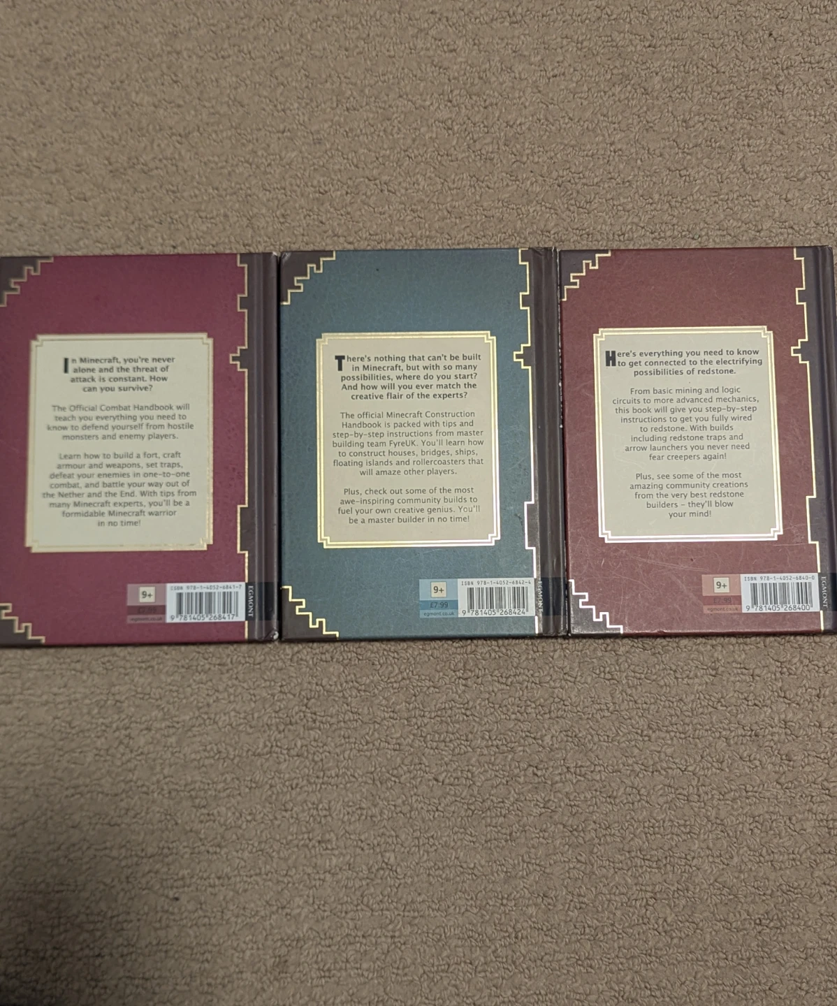 Minecraft Combat, Construction, and Redstone Handbooks - photo 3