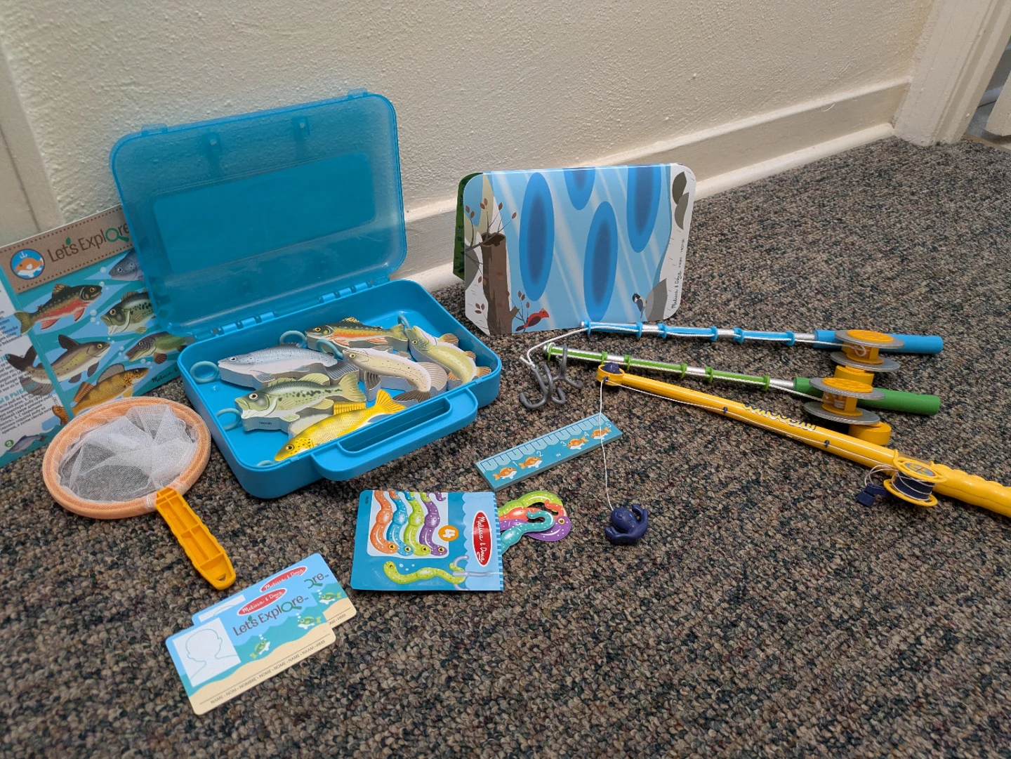 Melissa & Doug Let's Explore Fishing Play Set