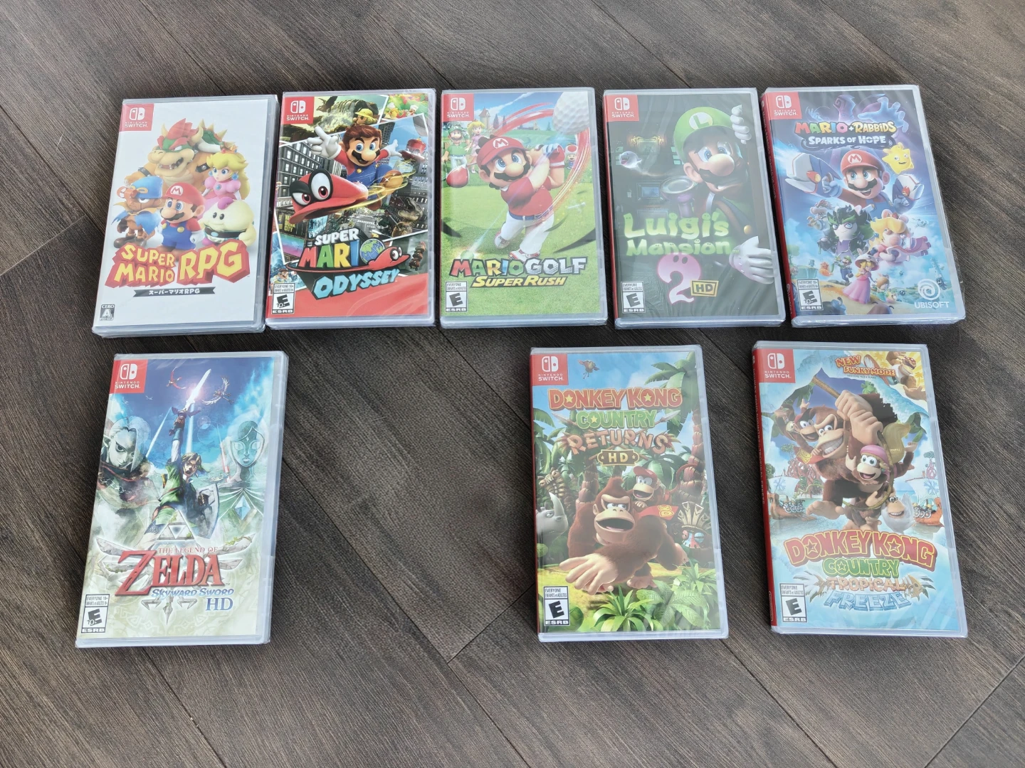 Nintendo Switch / Switch 2 games (new, sealed)