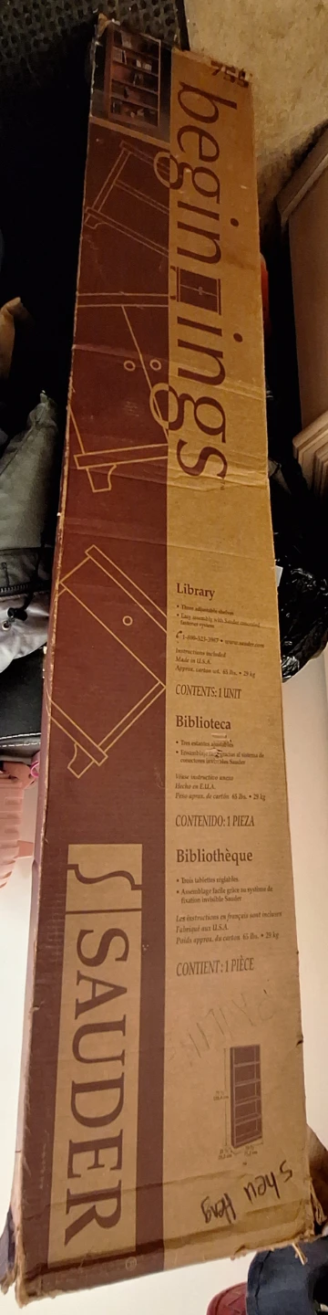 Sauder Beginnings Library Bookcase