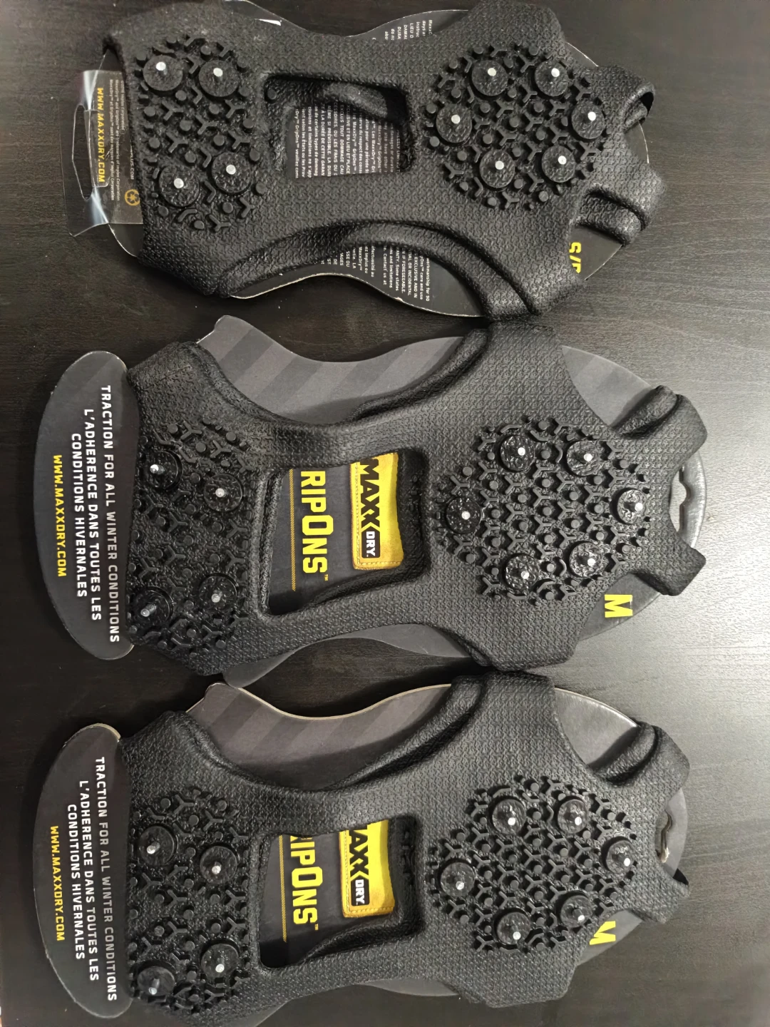 MaxxDry GripOns ice cleats - photo 2
