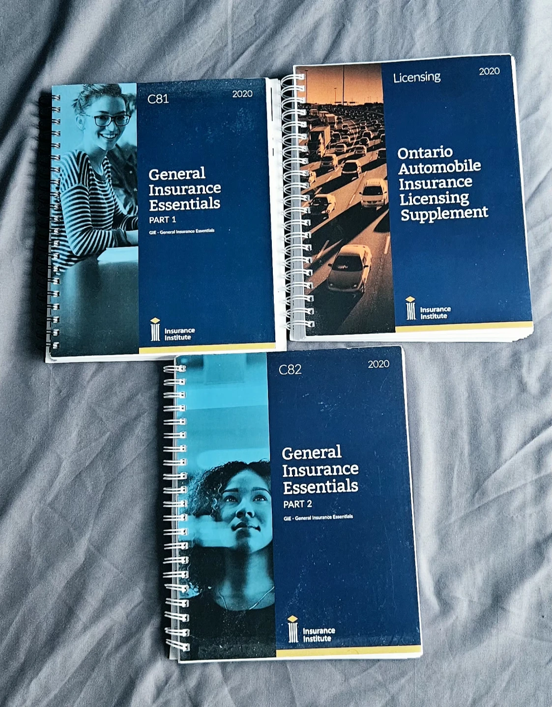 Insurance Institute Books - C81, C82 + Ontario Auto Licensing