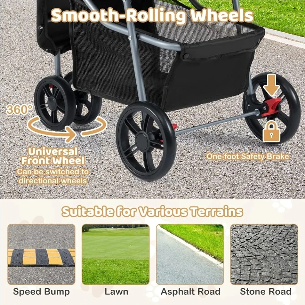 Petsite Large Pet Stroller - photo 4