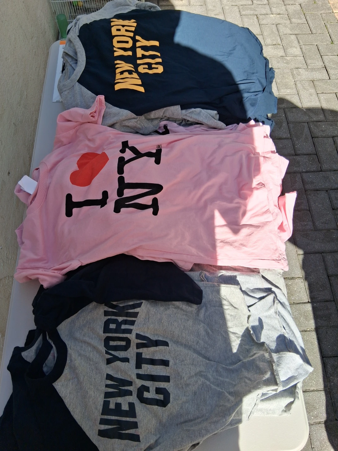 Set of 3 New York City Graphic T-Shirts