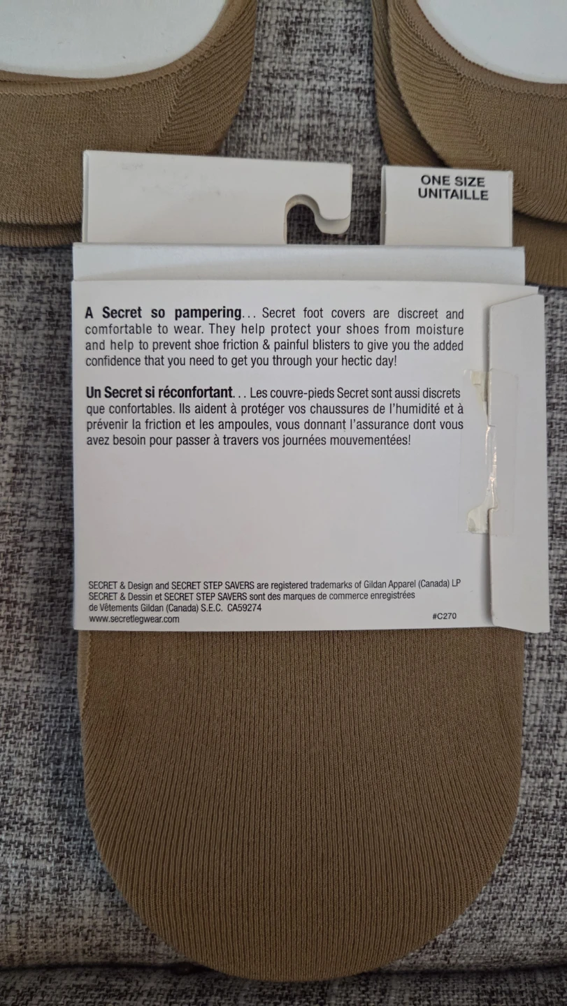 3 Packs of Secret Step Savers Foot Covers - photo 3