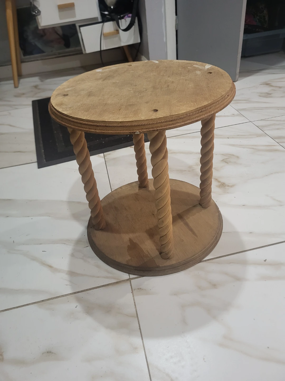 Wooden Side Table - photo 2