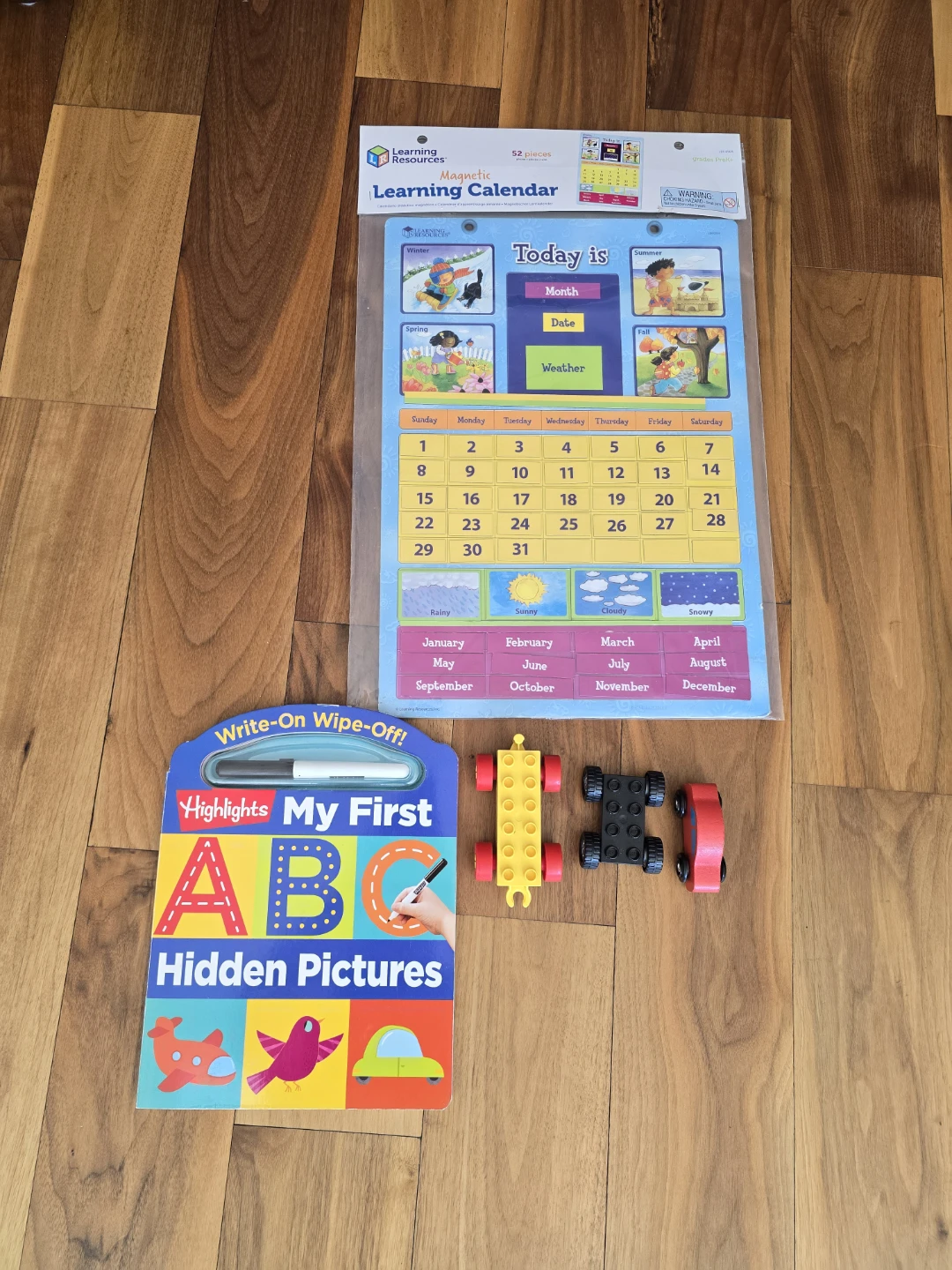 Learning Resources Magnetic Calendar and Highlights Book