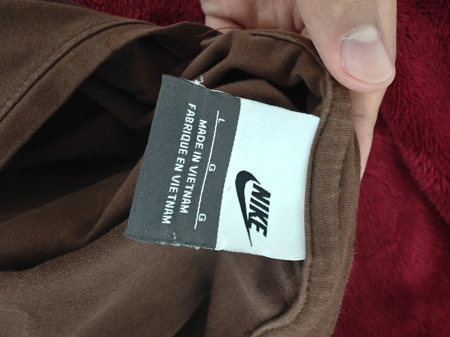 Nike Air Brown T-Shirt - photo 3