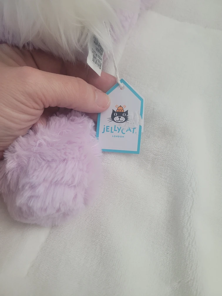 Jellycat Lavender Smudge Bunny - photo 3