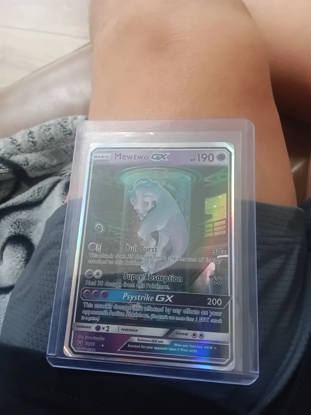 Mewtwo GX Pokemon Trading Card