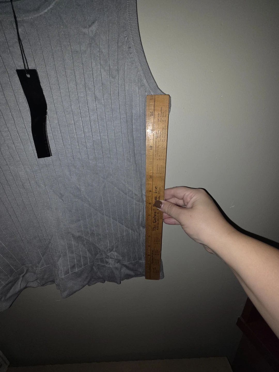 Levin & Madison Ribbed Tank Top, Size Large - photo 5