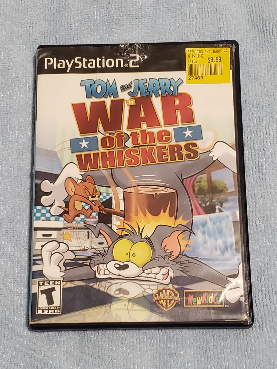 Ps2 Tom & Jerry War Of The Whiskers CIB