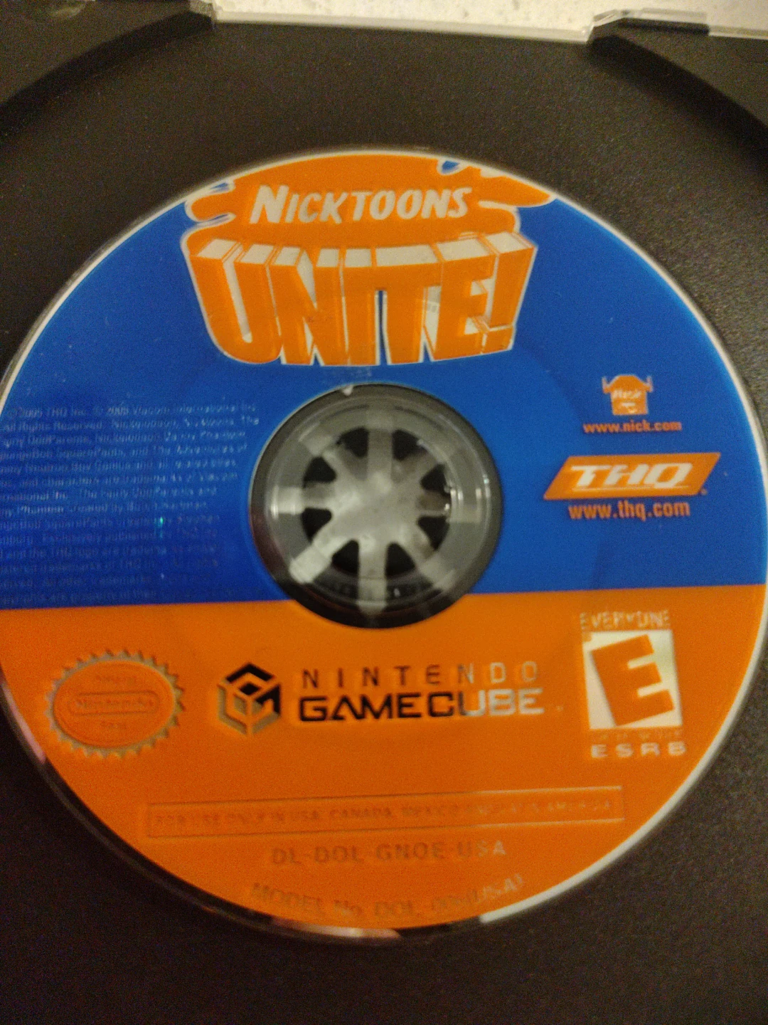 Nintendo Wii/ GameCube Console and Nicktoons Unite Game - photo 2