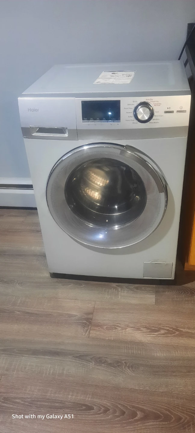 Haier HLC1700AXS Washer-Dryer Combo - photo 2
