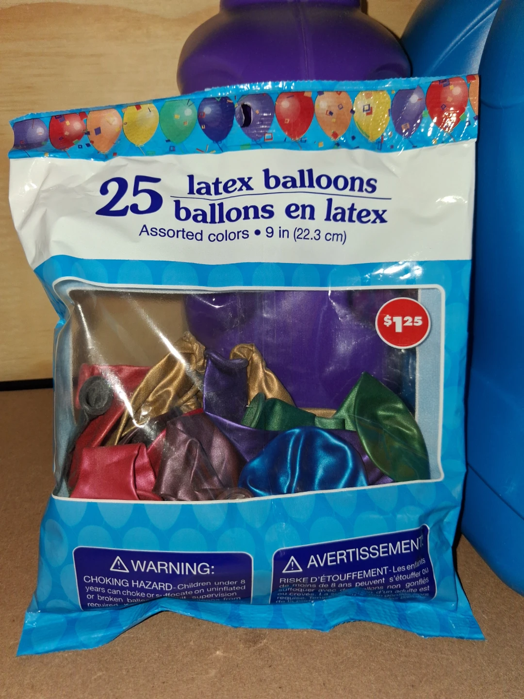 25 Assorted Latex Balloons