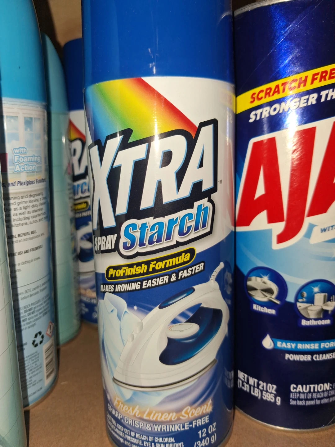 XTRA Spray Starch ProFinish Formula