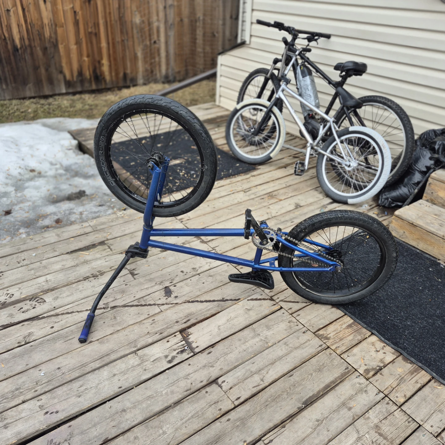 Blue BMX Bicycle - photo 3