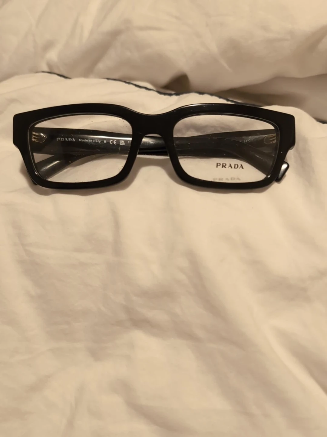 Prada Black Glasses VPR C02