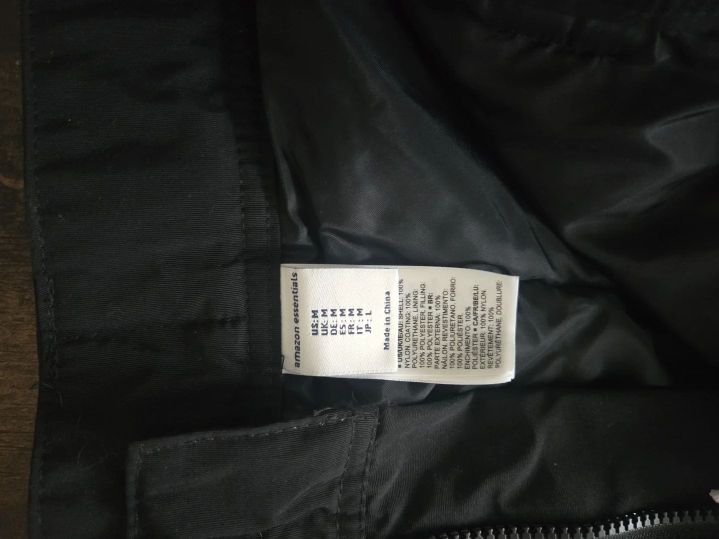 Amazon Essentials Black Ski Pants