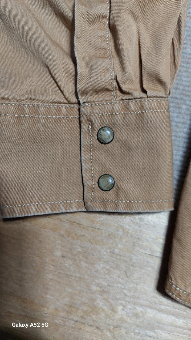 Wrangler Retro Long Sleeve Shirt Tan - photo 5