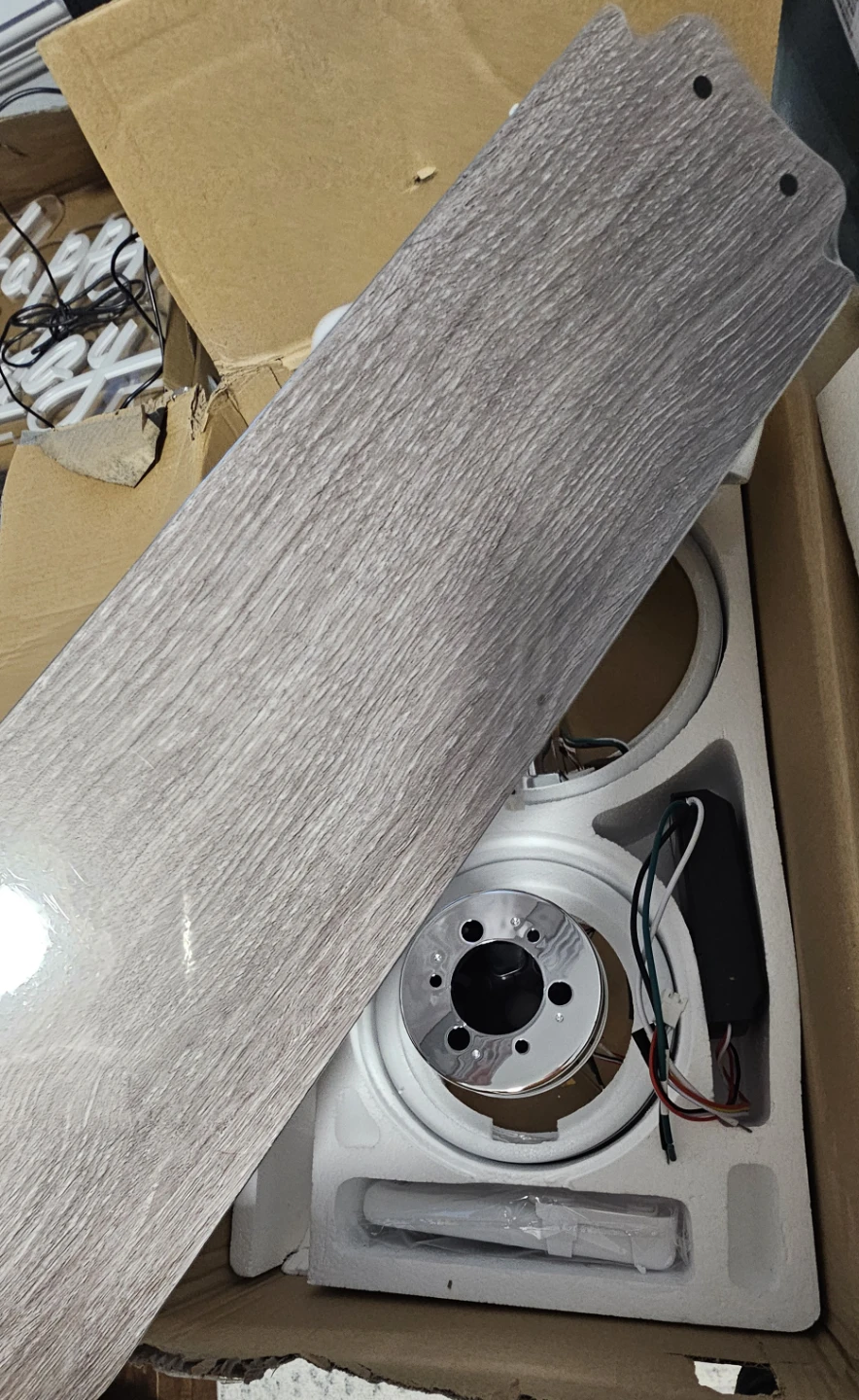 Addlon 42 Inch Flush Mount Ceiling Fan with Light - photo 3