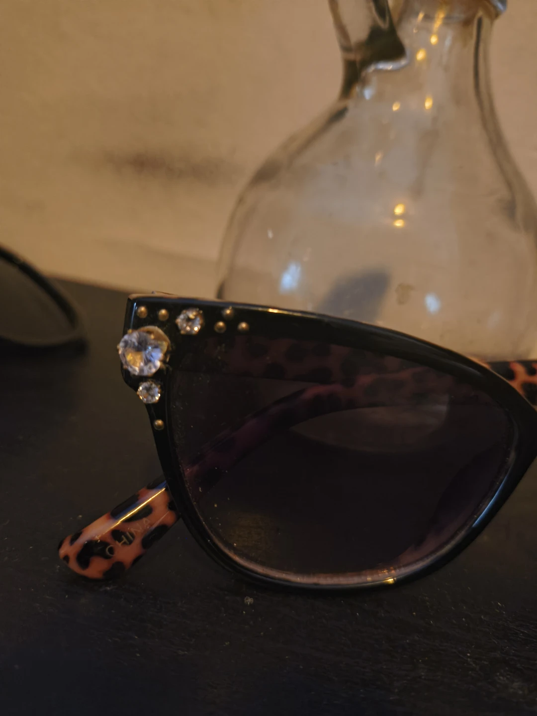 Betsey Johnson Leopard Print Cat-Eye Sunglasses - photo 3