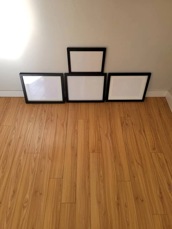 Set of 3 Black Degree Frames