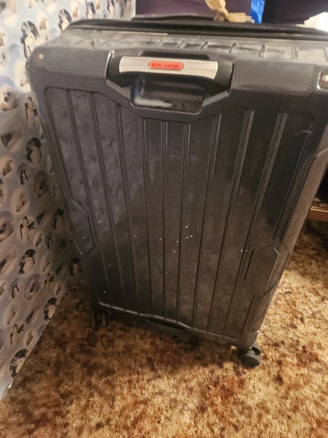 King Safari Hard Shell Suitcase