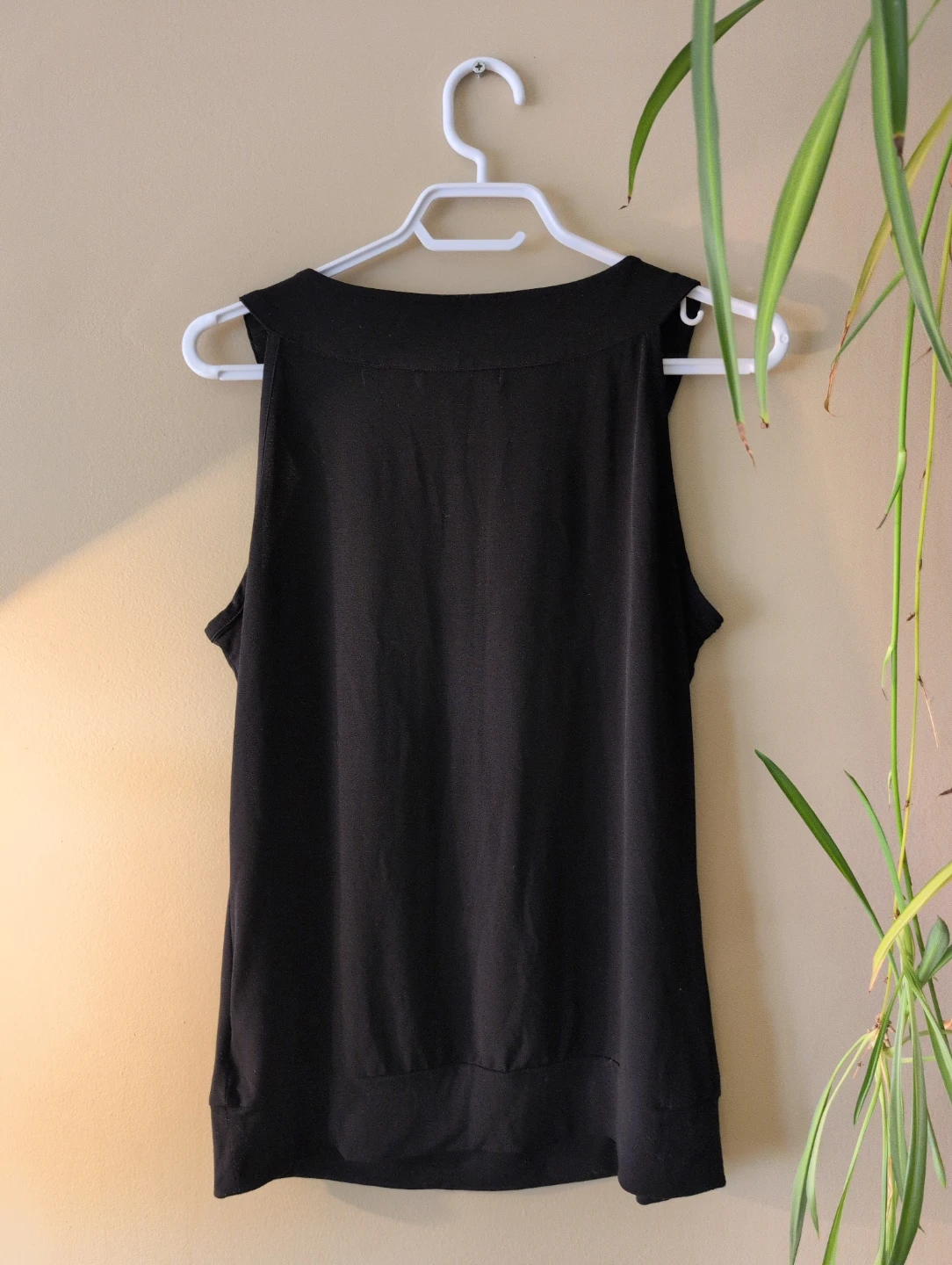 Cleo Petite Black Beaded Sleeveless Top - photo 3