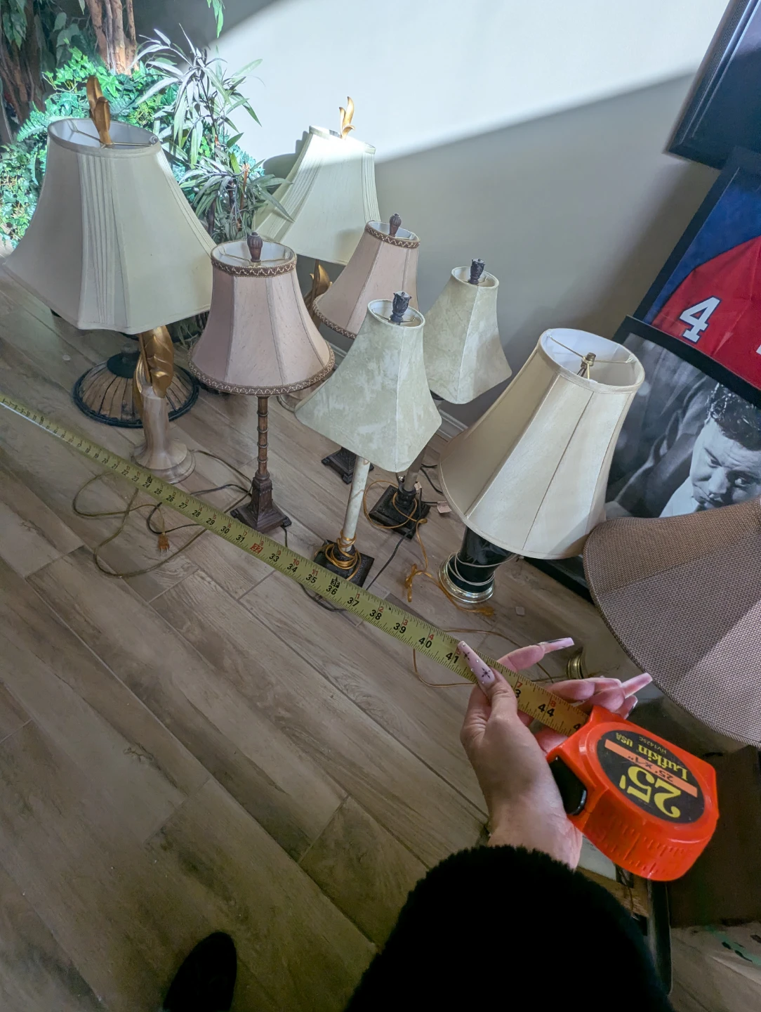 Assorted Table Lamps vintage collectible antique different rates - photo 4