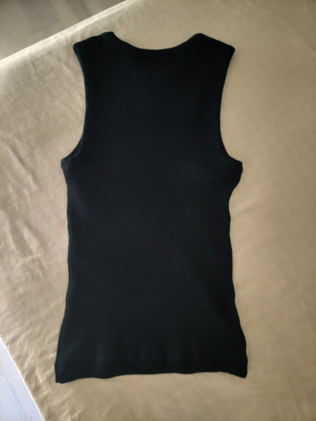 Goldsign Black Ribbed Tank Top XS - photo 2