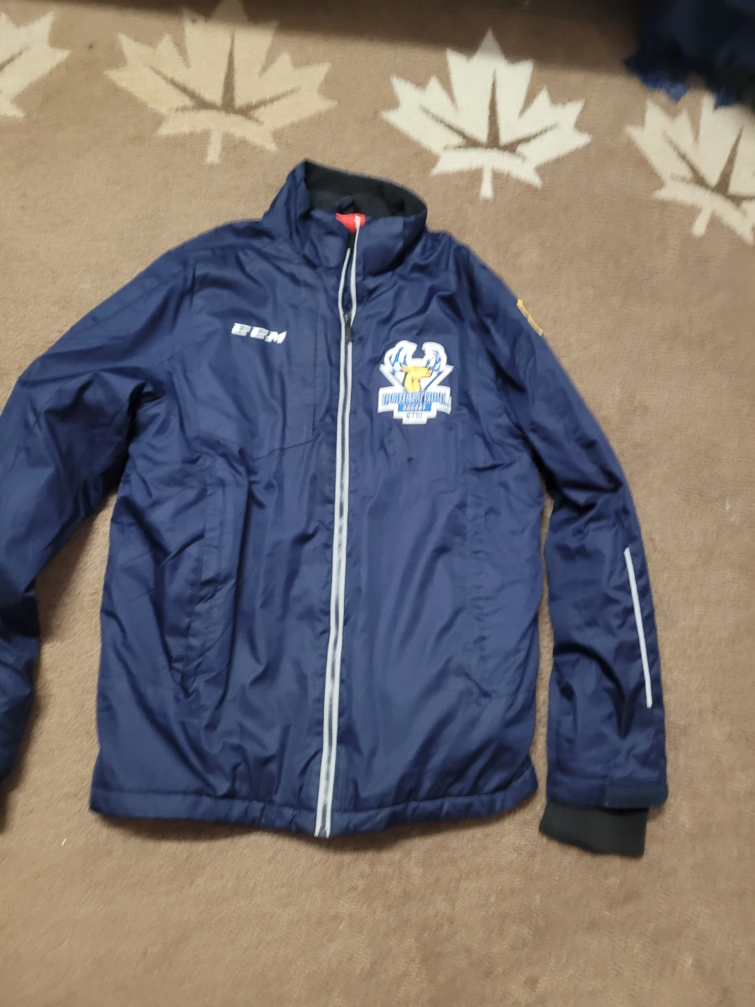 CCM Navy Hockey Jacket