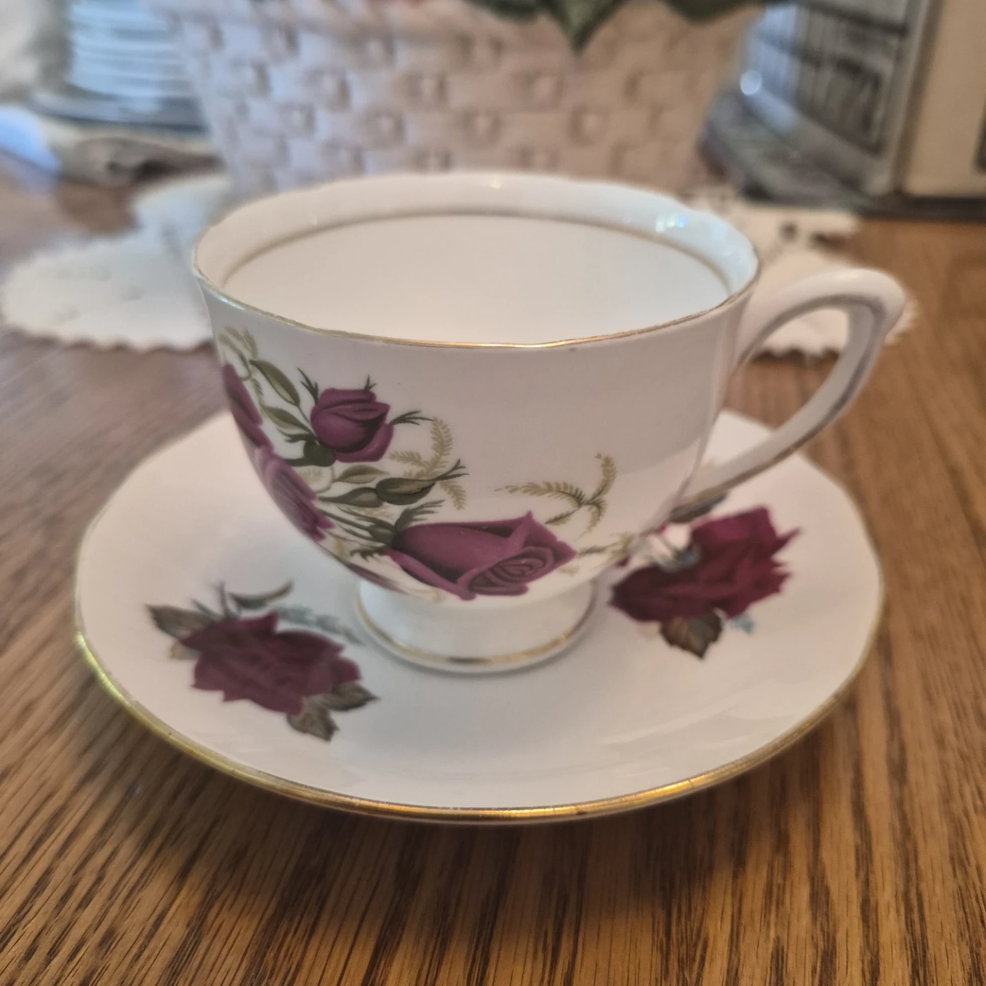 Colclough Bone China Tea Cup and Saucer