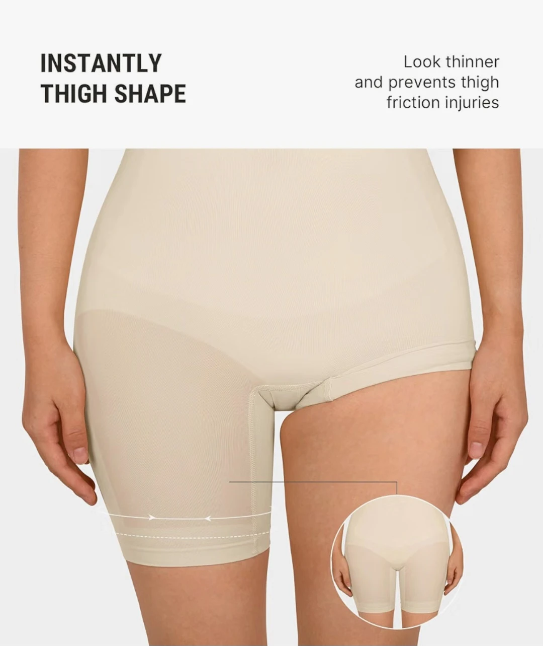New Beige Full Body Shapewear XXS-XS Woman's - photo 4