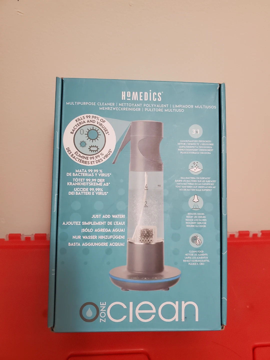 HoMedics Zone Clean Multipurpose Cleaner - photo 3