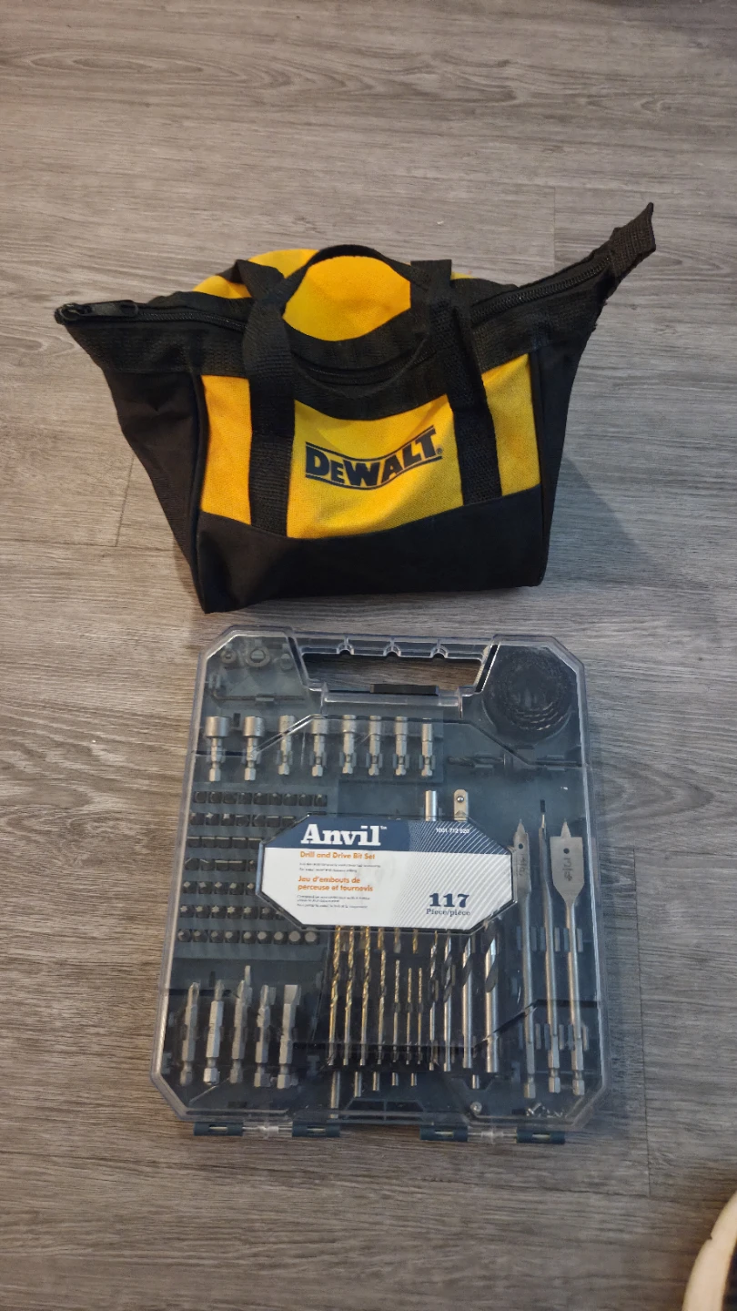 DeWalt Drill Set with Anvil 117-Piece Bit Kit - photo 5
