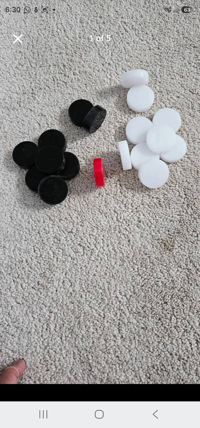 Premium quality carrom coins - photo 2