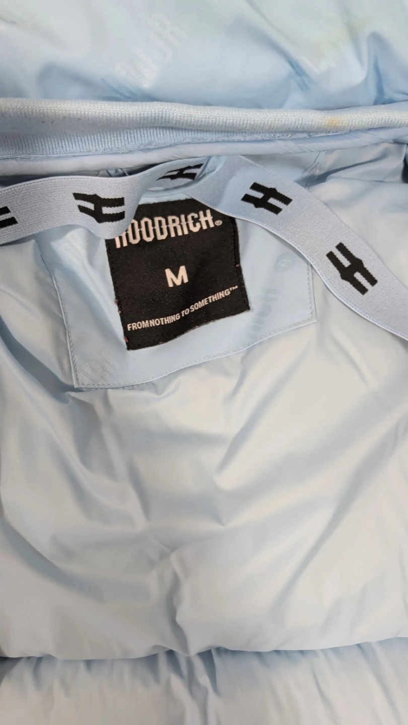 HOODRICH Light Blue Puffer Jacket Size M - photo 4