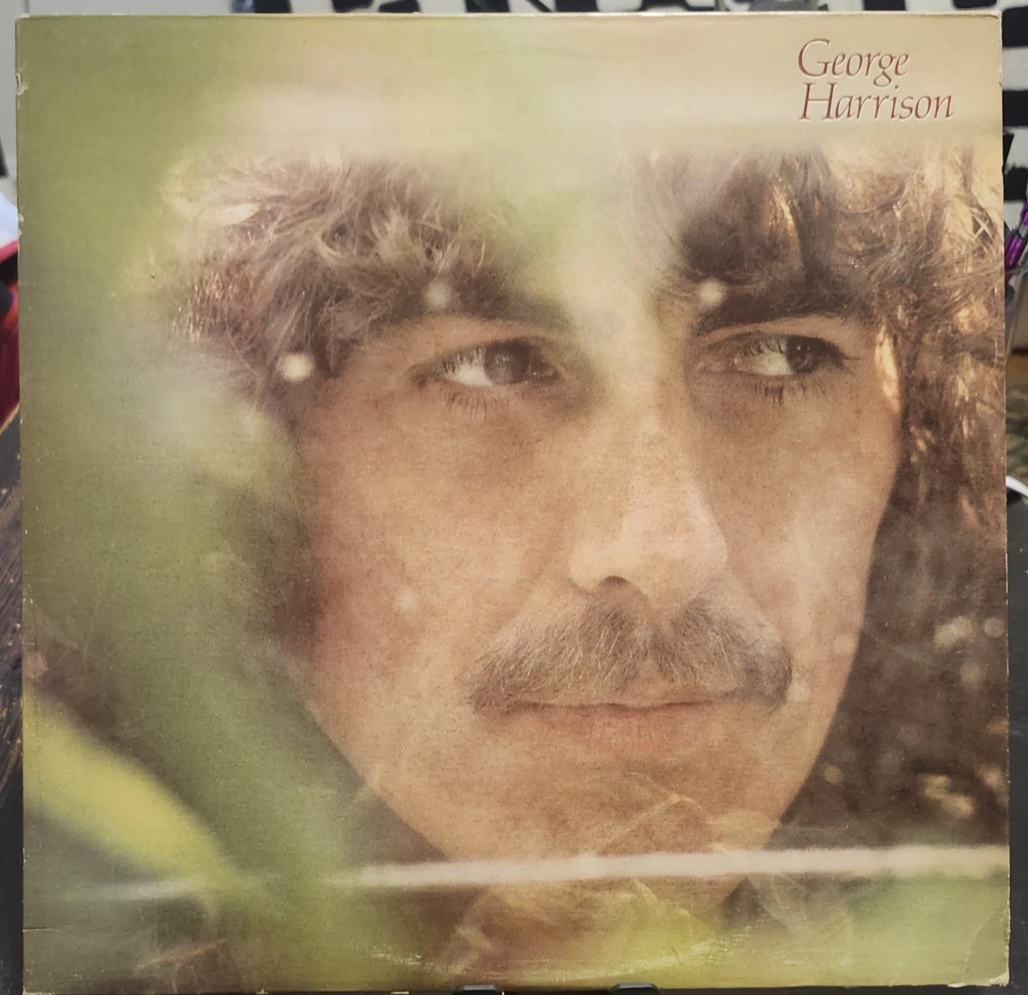 Collection of 7 George Harrison Vinyl Records