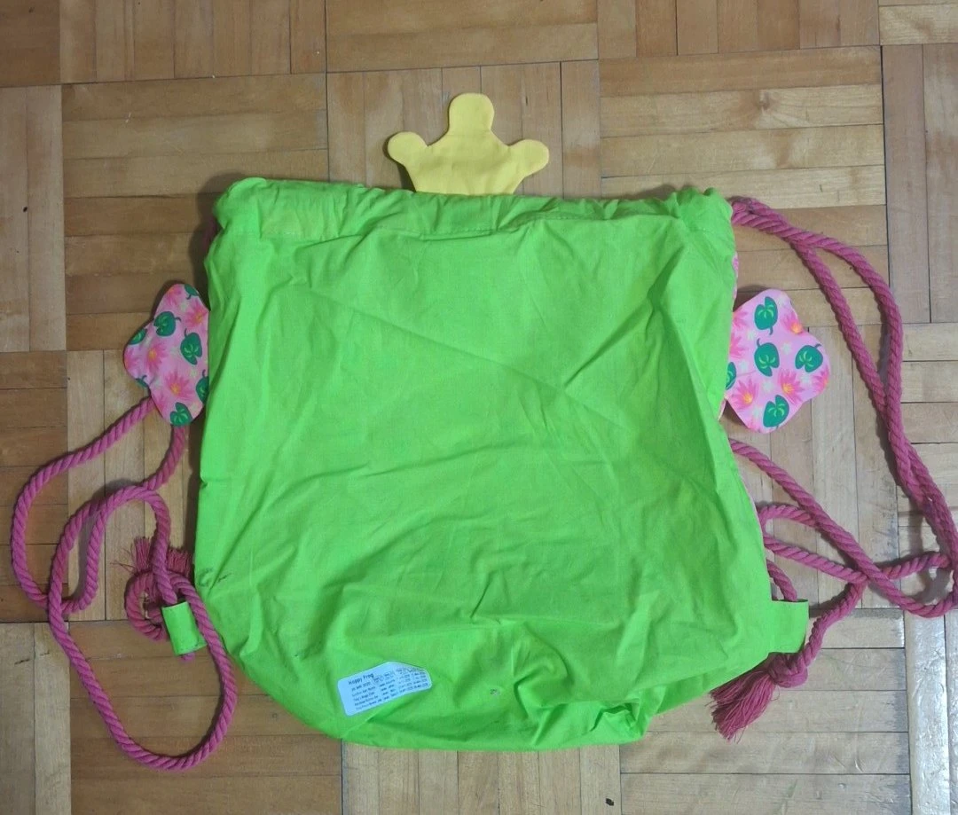 Hoppy Frog Drawstring Backpack - photo 3