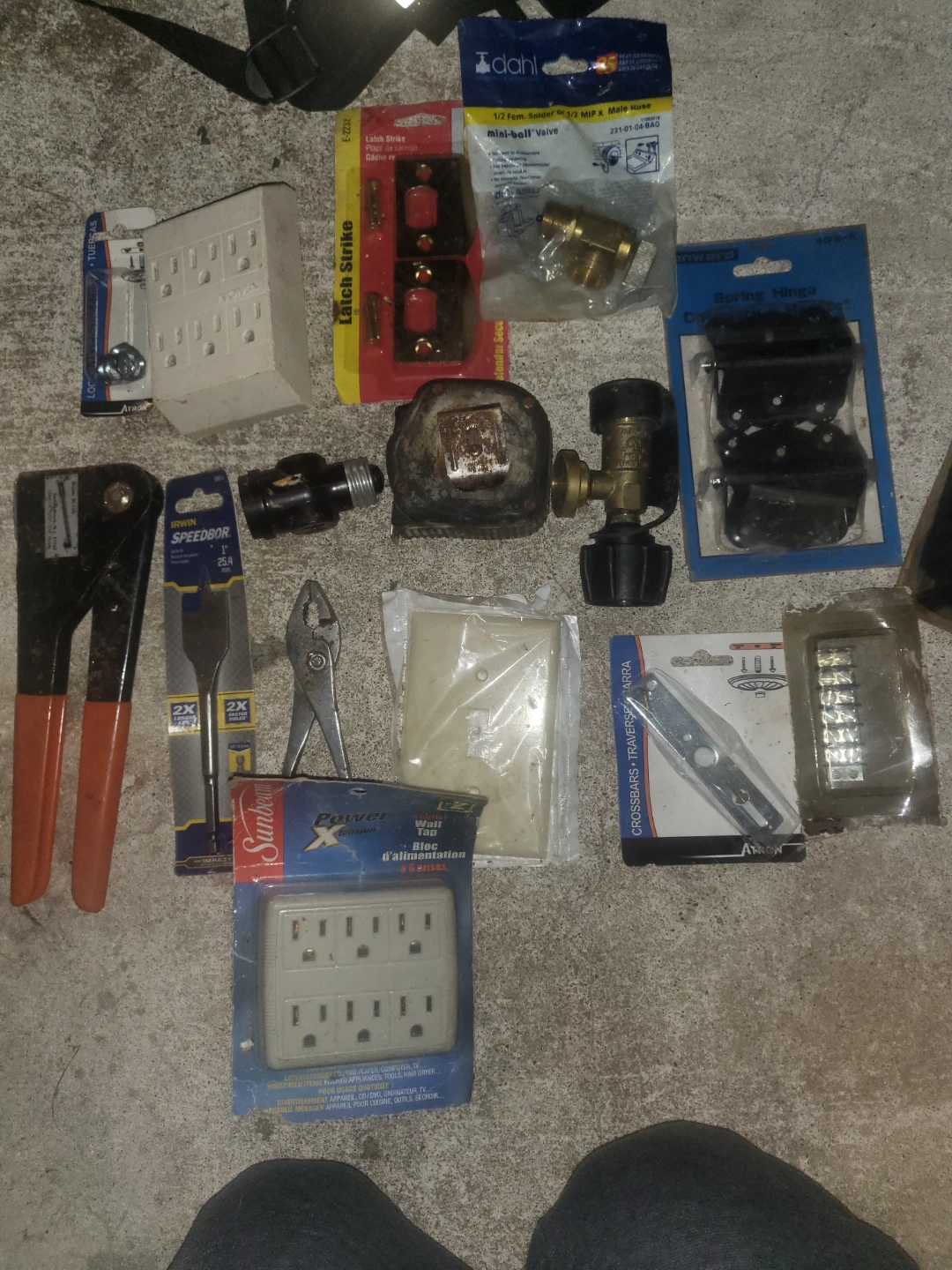 Assorted Home Hardware and Tools Lot open to offers