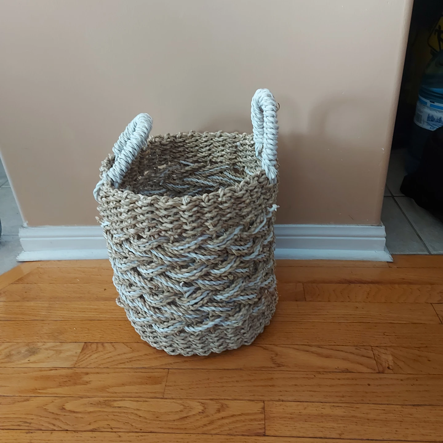 Woven Rope Storage Basket