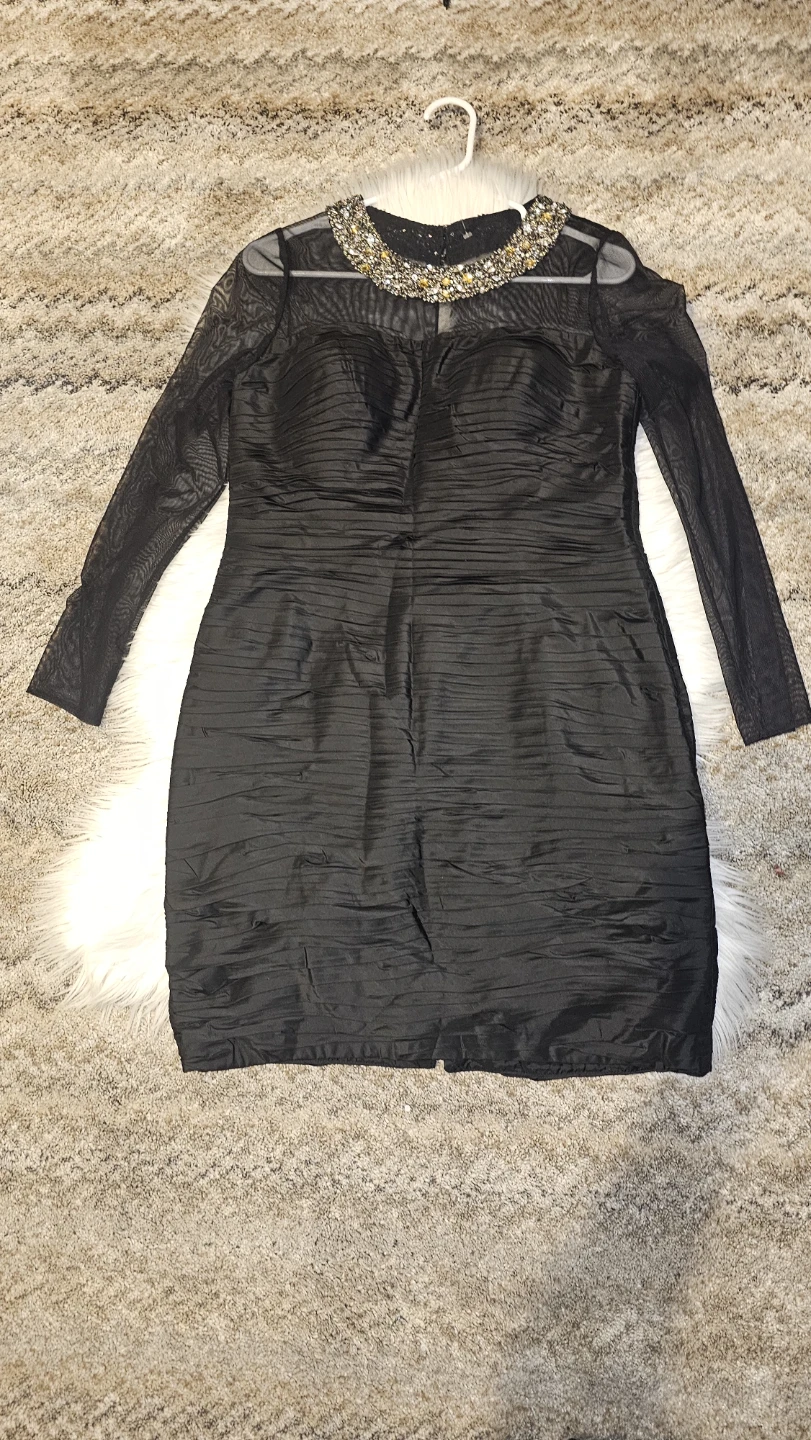 Thereza de Valentin Black Embellished Dress - photo 3