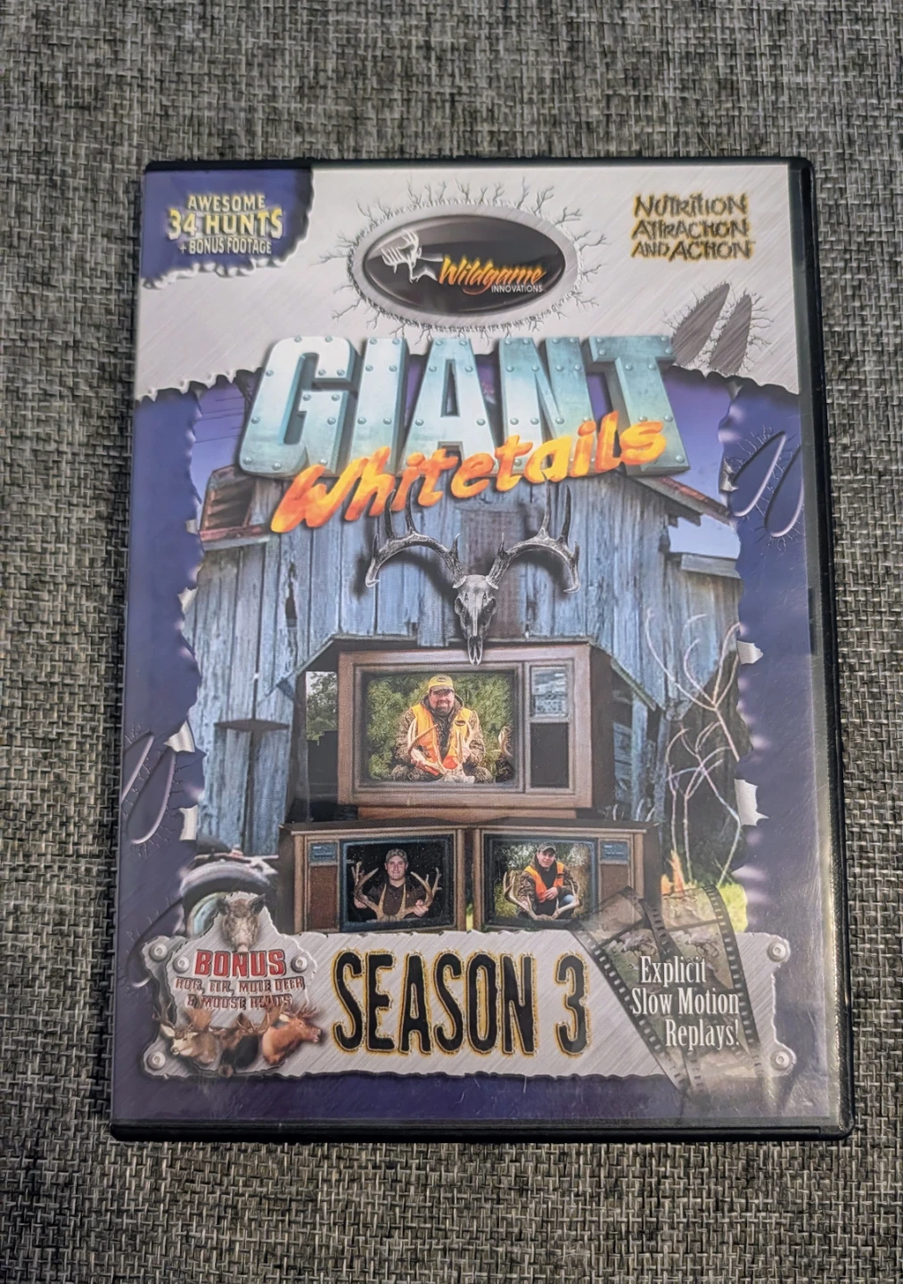 Wildgame Innovations Giant Whitetails Season 3 DVD